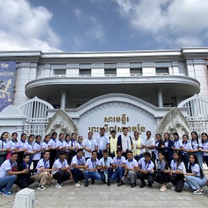ម៉ាមេឌី ទស្សនកិច្ចសិក្សា សារមន្ទីរ ព្រះស្រី៑ឦសានវរ្ម័ន