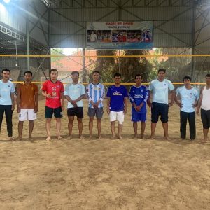 កម្មវិធី កីឡាបាល់ទះ មិត្តភាព សាខាមេសាង